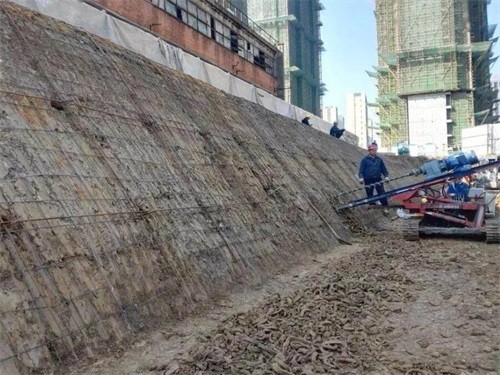 陇西建筑边坡支护